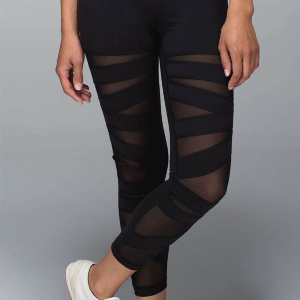 Mesh leggings